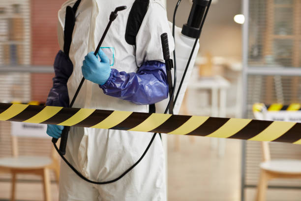 Professional Biohazard technician working in Marquette, MI